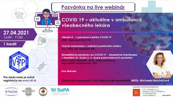 COVID 19 – aktuálne v ambulancii všeobecného lekára