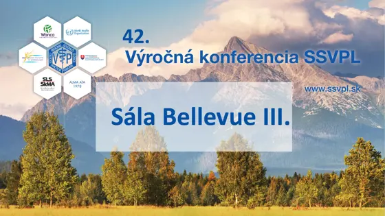 42. Výročná konferencia SSVPL  sála III.