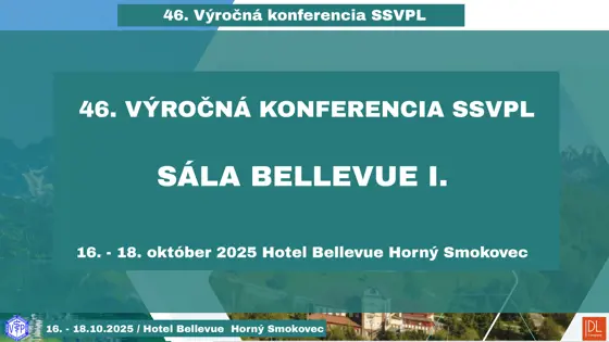 46. Výročná konferencia SSVPL sála I.