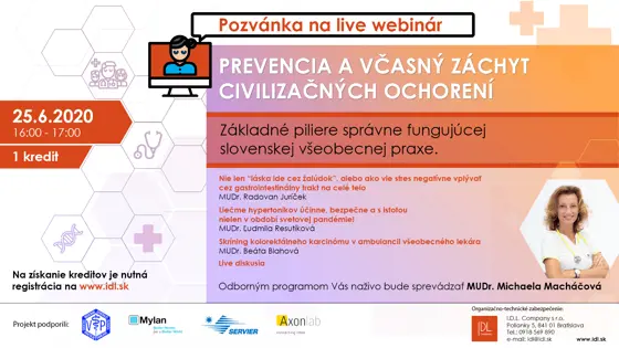 Prevencia a včasný záchyt civilizačných ochorení 1