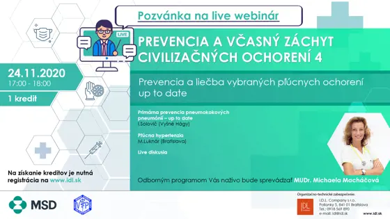 Prevencia a včasný záchyt civilizačných ochorení 4